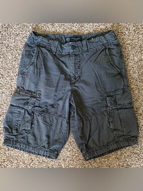 American Eagle Outfitters Men’s Black Cargo Shorts Size 31